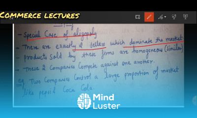 duopoly class 11 microeconomics notes