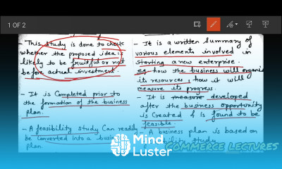 difference between feasibility study and business plan class 11 entrepreneurship notes