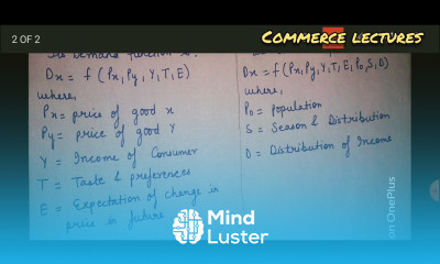 meaning of demand types of demand individual demand market demand class 11 economics notes