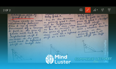 shift in budget line class 11 microeconomics notes
