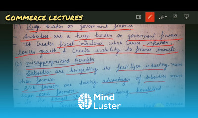 agricultural subsidies vice or virtue class 12 Indian economic development notes