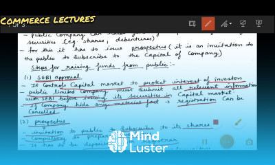 capital subscription stage formation of a company class 11 business studies notes
