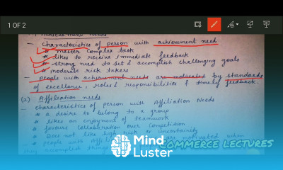 McClelland s theory of need class 11 entrepreneurship development notes