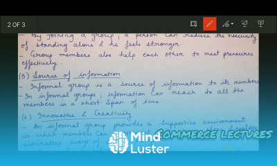 causes of formation of group business organisation and management bcom bba mba mcom