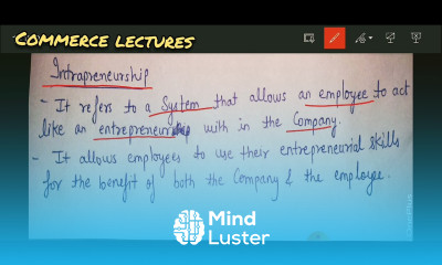 intrapreneurship and intrapreneur class 11 entrepreneurship development notes