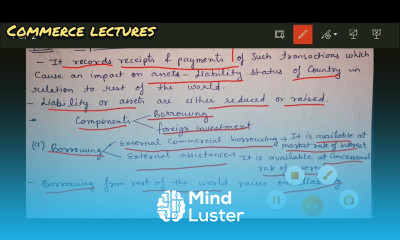 components of bop account capital account class 12 macroeconomics notes