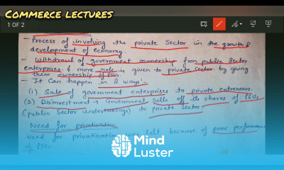 privatisation need for privatisation class 12 Indian economic development