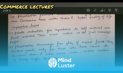 obvious gains and imperative losses of privatisation class 12 Indian economic development