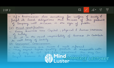 arguments in favour of social responsibility business organisation and management bcom bba