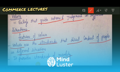 Business values values and features of values business organisation and management bcom bba