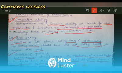 traits qualities of entrepreneur entrepreneurial process entrepreneurship development bcom