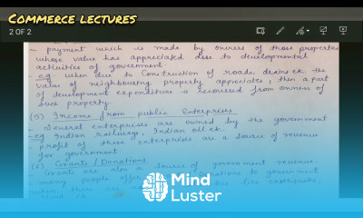 non tax receipts revenue receipts class 12 macroeconomics government budget and economy