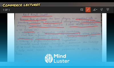 RBI and rural credit class 12 Indian economic development rural development