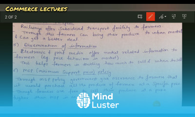 measures taken by government to improve agricultural marketing class 12 Indian economics
