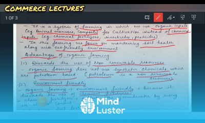 organic farming advantages and disadvantages of organic farming class 12 Indian economic devel