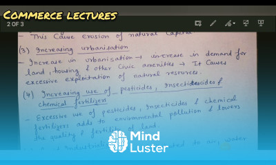 causes of environmental degradation class 12 Indian economic development