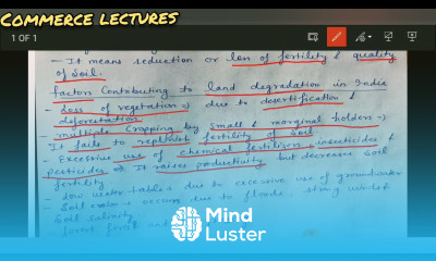 degradation of land factors contributing to land degradation in India class 12 ied