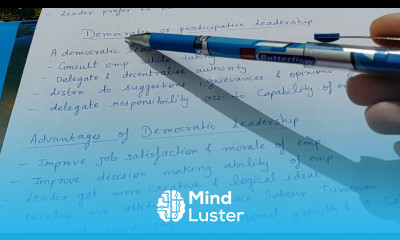 Democratic participative leadership advantages disadvantages suitability class 12 b com