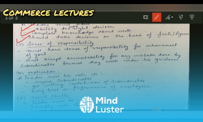 Trait theory of leadership business organisation and management b com mba bba