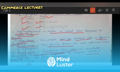self employed and hired workers in india class 12 Indian economic development