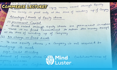 merits and demerits of equity shares class 11 business studies sources of business finance