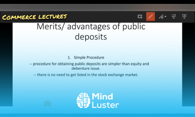 merits advantages of public deposits class 11 business studies sources of business finance