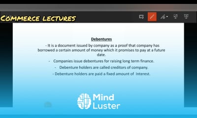 debentures meaning features of debentures class 11 business studies