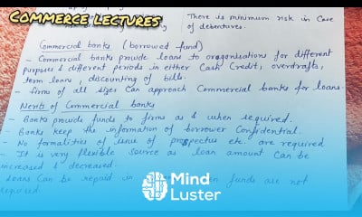 commercial banks borrowed fund merits limitations class 11 business studies