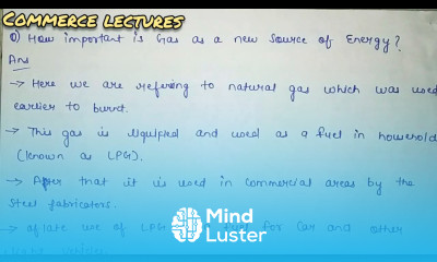 Gas as a new source of energy sectoral share of energy consumption in india class 12 eco