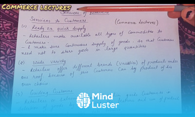 services of retailers class 11 business studies internal trade