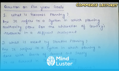 extra questions five year plans in india class 12 indian economic development