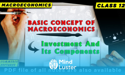 investment components of investment gross and net investment class 12 macroeconomics