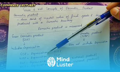 Gross and Net concept of domestic product class 12 macroeconomics
