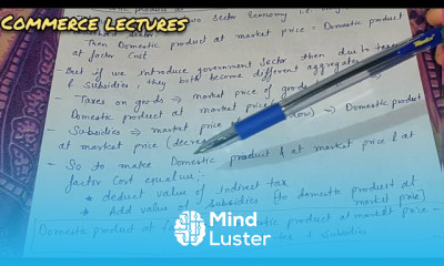 Domestic product gdp at market price and at factor cost class 12 macroeconomics