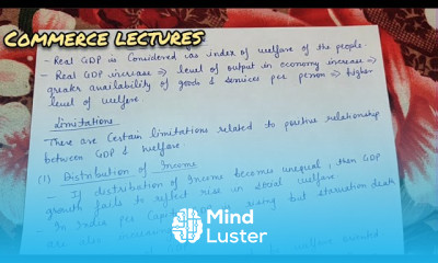 GDP and welfare national income class 12 macroeconomics