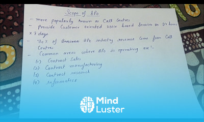 Scope of bpo emerging modes of business class 12 business studies