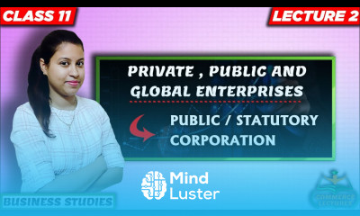 public corporation statutory corporation features advantages disadvantages suitability class11