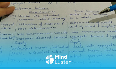 Difference between microeconomics macroeconomics class 12