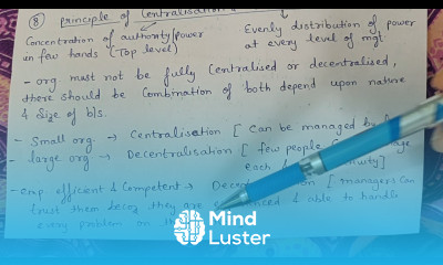 Principle of centralisation decentralisation fayol s principles class 12 business studies