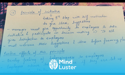 Principle of initiative fayol s principles class 12 business studies