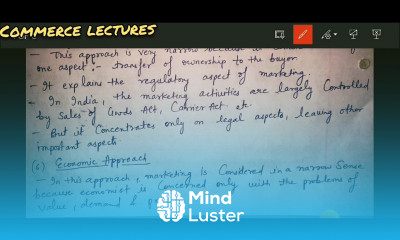 approaches to study of marketing marketing management notes