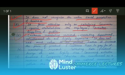 limitations of marketing concept marketing management notes