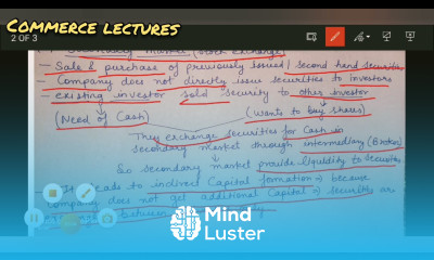 primary market and secondary market meaning and difference class 12 business studies