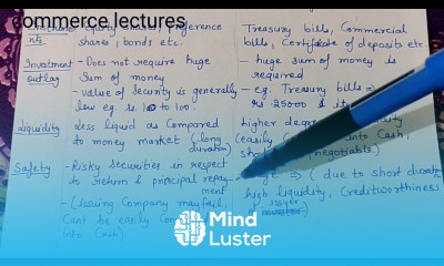 Difference between capital market and money market class 12 business studies