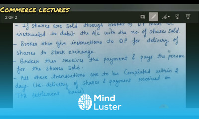 working of demat system class 12 business studies financial market