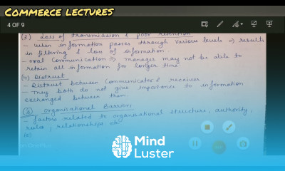 barriers to effective communication class 12 bst business organisation and management b com