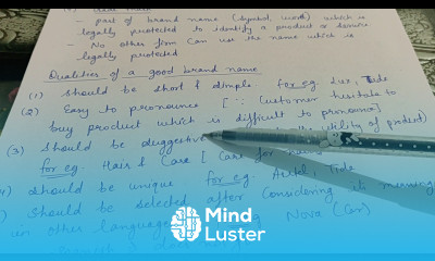 Qualities of a good brand name class 12 business studies marketing management