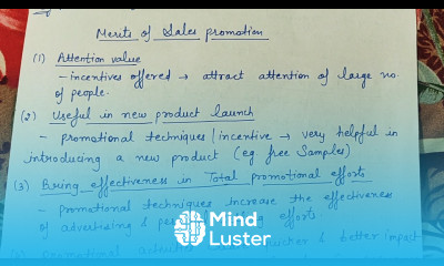Merits and demerits of sales promotion class 12 business studies marketing management