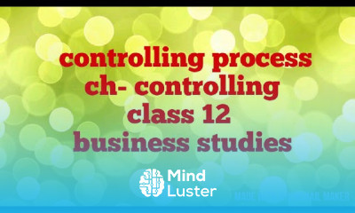 Controlling process class 12 business studies