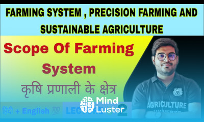 scope of farming system farming system precision farming and sustainable agriculture